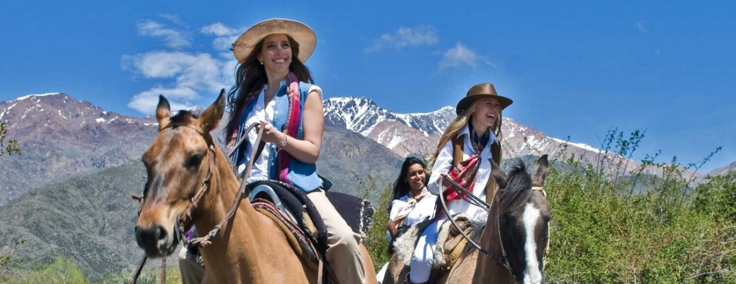 Cavalgada pelos Andes